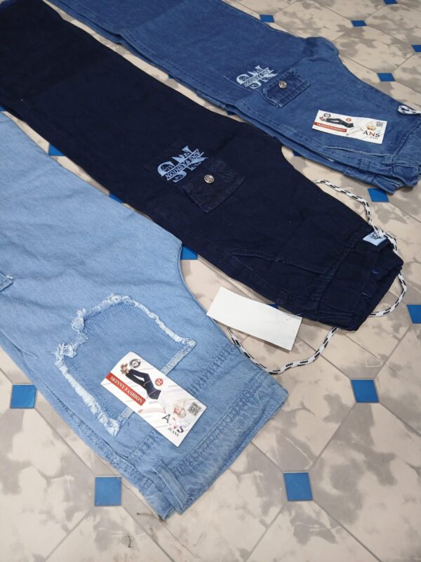 Stylish Denim Cargo Pants Set – Perfect Fit for Quality Lovers - Image 5