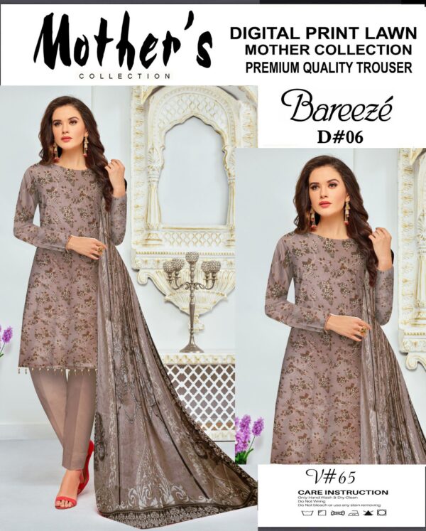 Timeless Digital Elegance – Airjet Lawn 3-Piece Mother Collection - Image 9