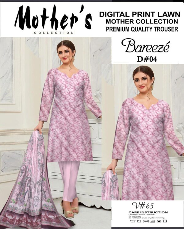 Timeless Digital Elegance – Airjet Lawn 3-Piece Mother Collection - Image 3