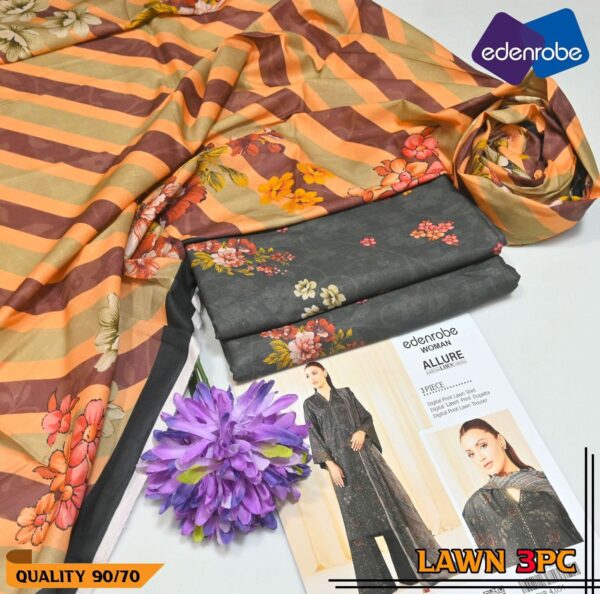 Fresh EdenRobe 2025 Summer Lawn Collection – Vibrant Digital Prints - Image 16