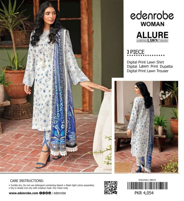 Fresh EdenRobe 2025 Summer Lawn Collection – Vibrant Digital Prints - Image 7