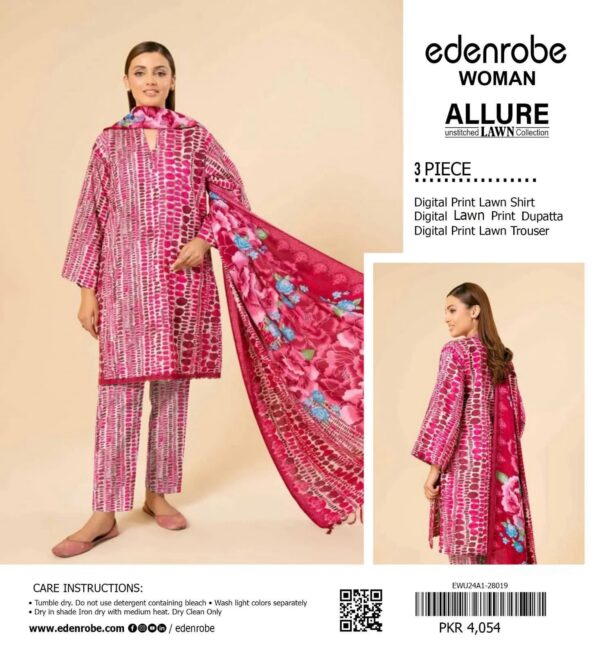 Fresh EdenRobe 2025 Summer Lawn Collection – Vibrant Digital Prints - Image 14