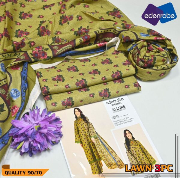 Fresh EdenRobe 2025 Summer Lawn Collection – Vibrant Digital Prints - Image 10