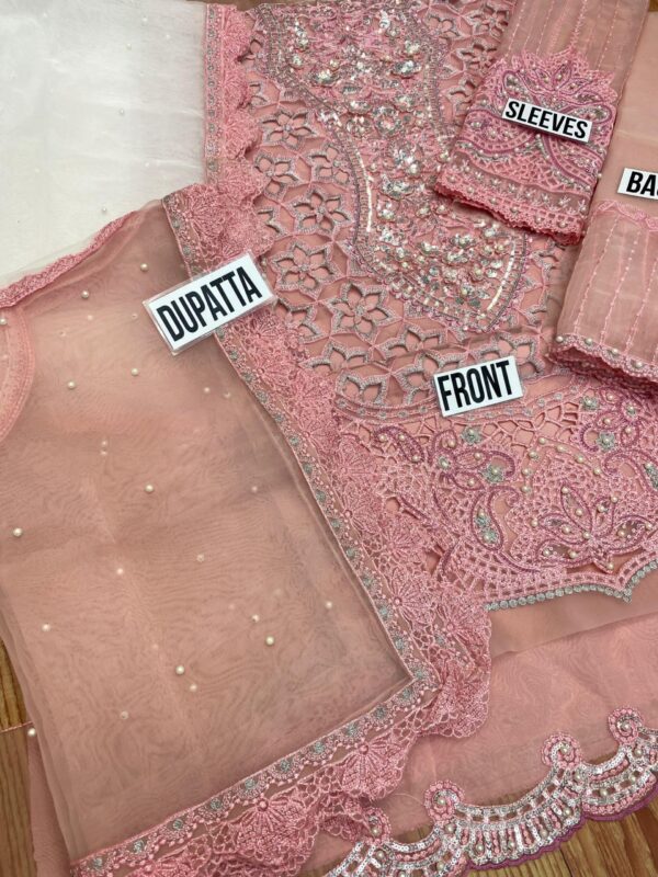 Unveil Grace in Every Detail with Maria B Inspired Embroidered Elegance - Image 5
