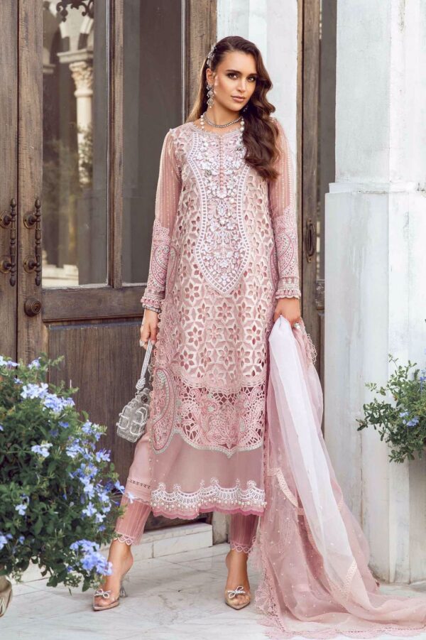 Unveil Grace in Every Detail with Maria B Inspired Embroidered Elegance