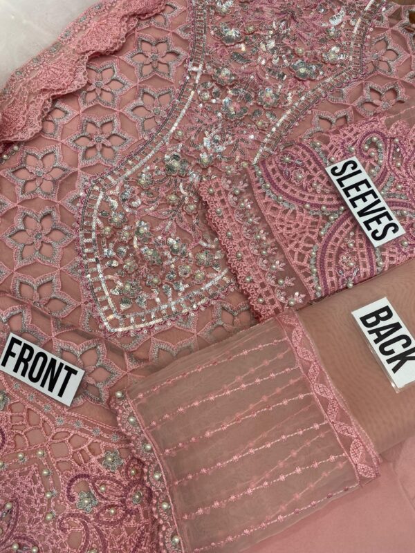 Unveil Grace in Every Detail with Maria B Inspired Embroidered Elegance - Image 4