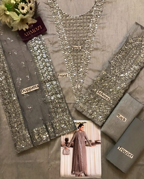 Turn Heads in the Most Demanded Hussain Rehar Signature Ensemble - Image 5