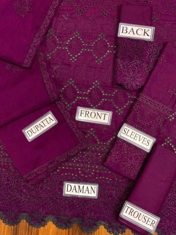 Unveil Timeless Grace with KAHF Chikankari 2024 Edition - Image 3