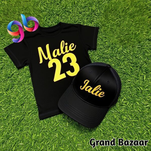 Exclusive Deal – Customized Kids T-Shirt + Cap Pack – Only Rs. 1100! - Image 5