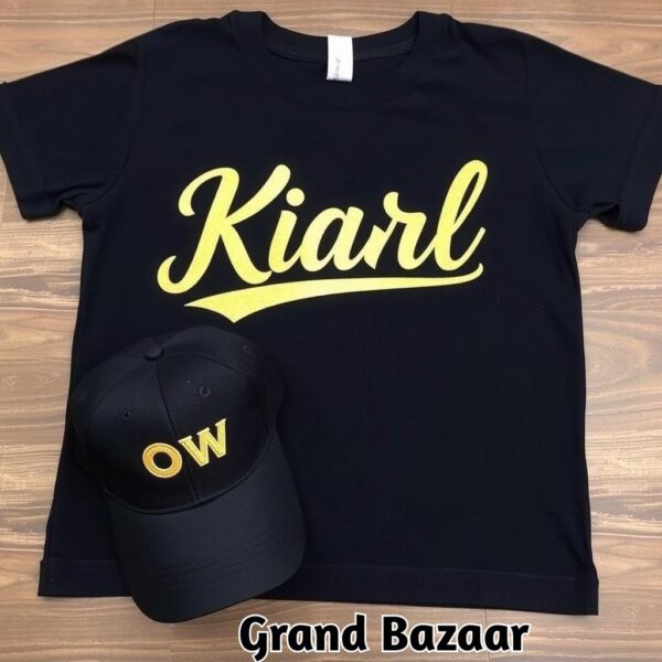 Exclusive Deal – Customized Kids T-Shirt + Cap Pack – Only Rs. 1100! - Image 2