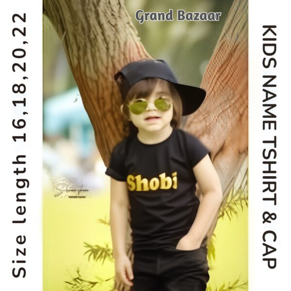 Exclusive Deal – Customized Kids T-Shirt + Cap Pack – Only Rs. 1100! - Image 6