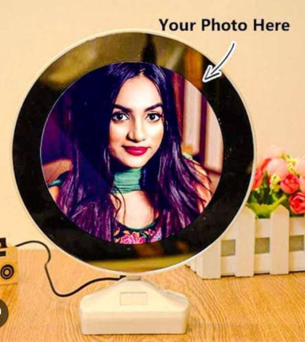Personalized Magic Mirror with Photo Frame – Perfect Gift Combo - Image 3