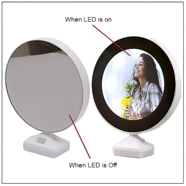 Personalized Magic Mirror with Photo Frame – Perfect Gift Combo - Image 4