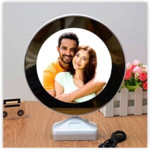 Personalized Magic Mirror with Photo Frame – Perfect Gift Combo