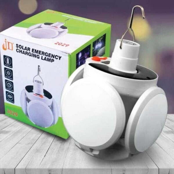 Solar 2-in-1 Foldable Hanging Light with 5 Bulbs – Efficient & Portable Lighting Solution - Image 3