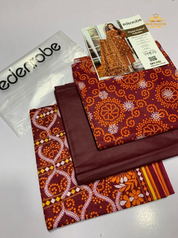 EDENROBE Digital Lawn 2025 | ZK She’s Collection – Latest Hit Prints Now Available - Image 16