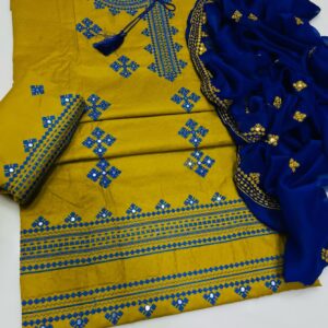 Elegant Lawn 3-Piece Embroidered Suit – A Must-Have This Season
