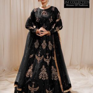 Elegant Shamose Silk Set with Sequin Embroidery & Chiffon Dupatta – Just Rs. 2600