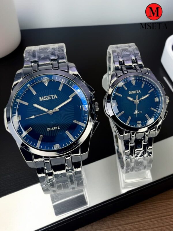 Elegant MSETA Classic Couple Watches – Perfect Gift for Two