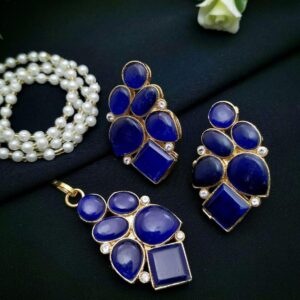 Elegant Egyptian-Turkish Locket Set – Premium Finish in 7 Stunning Colors