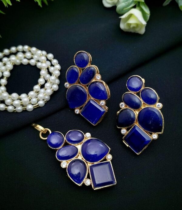 Elegant Egyptian-Turkish Locket Set – Premium Finish in 7 Stunning Colors