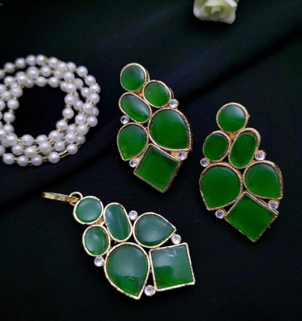 Elegant Egyptian-Turkish Locket Set – Premium Finish in 7 Stunning Colors - Image 3