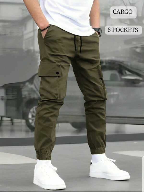 Restocked Cotton Cargo Trousers – Premium Stitching with 6 Pockets