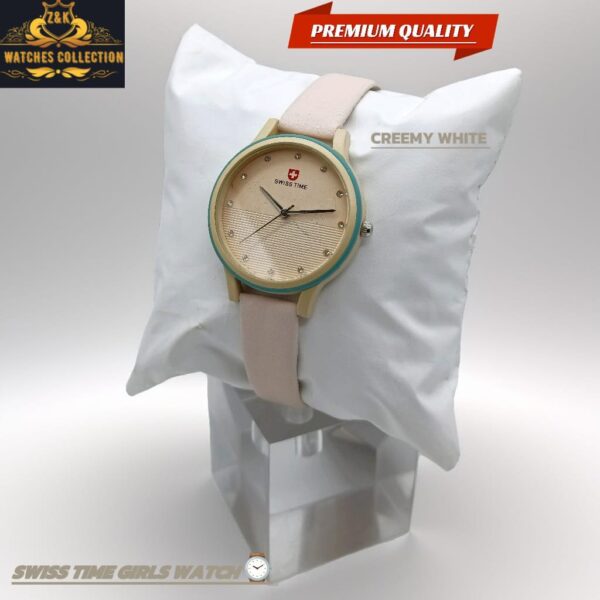 Elegant Swiss Time Girls Watch – Premium Style at a Smart Price - Image 2