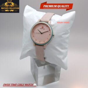 Elegant Swiss Time Girls Watch – Premium Style at a Smart Price