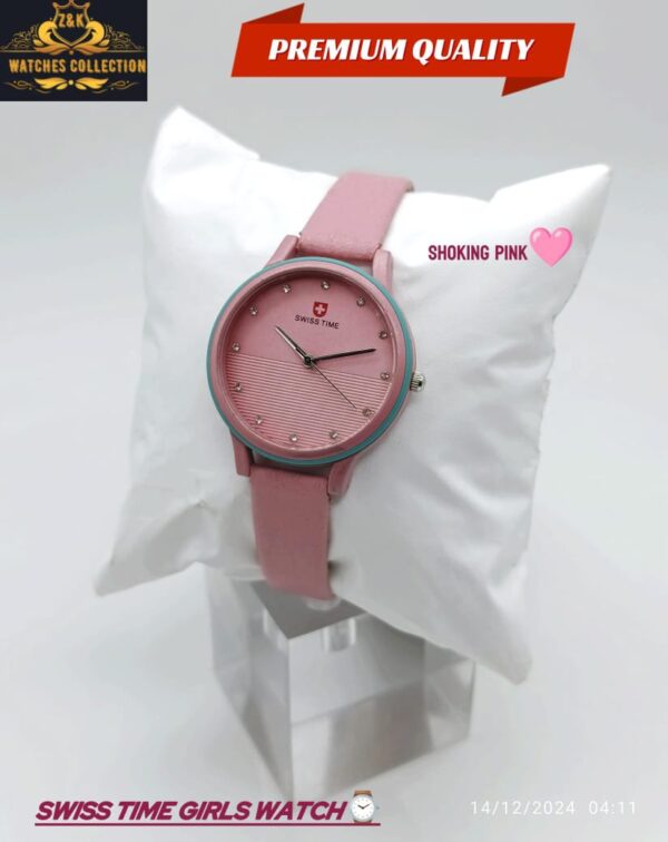 Elegant Swiss Time Girls Watch – Premium Style at a Smart Price - Image 4