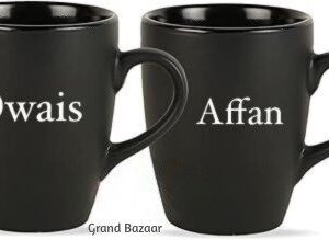 Custom Engraved Black Mug – A Perfect Personalized Gift for Family Reunions