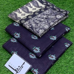 ALIF 3PC Digital Printed Lawn – Fresh Summer Collection 2025 5