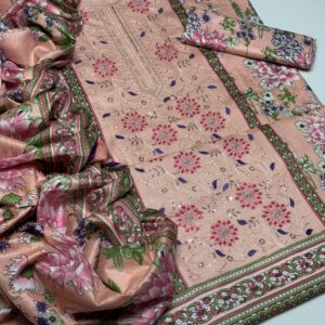 Premium Lawn 3-Piece Suit with Elegant Embroidery and Digital Prints