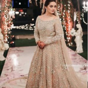 Erum Khan Exclusive Net Suit | Heavy Sequins & Pearl Embroidery