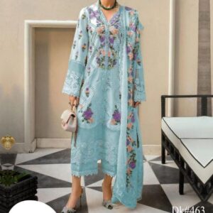 Crimson by Saira Shakira Lawn Chicken Kari Suit | Elegant Embroidered Shirt, Dupatta & Trouser – Premium Craft