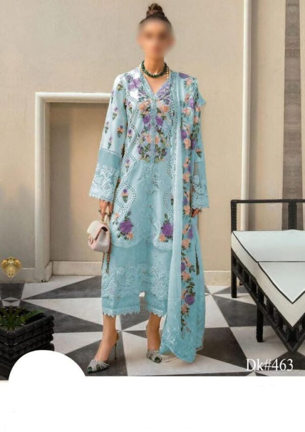 Crimson by Saira Shakira Lawn Chicken Kari Suit | Elegant Embroidered Shirt, Dupatta & Trouser – Premium Craft