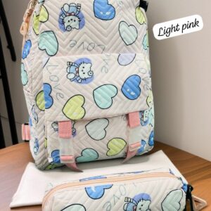 Compact Printed Backpack Set | Stylish & Waterproof, 2-Piece Combo