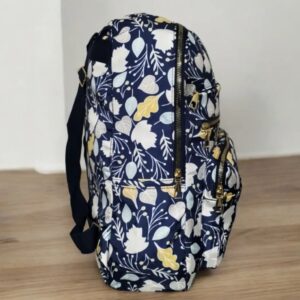 Trendy Printed Backpack | Waterproof & Spacious with 4 Zips