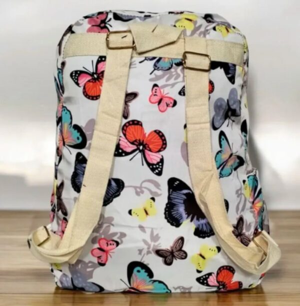 Trendy Printed Backpack | Waterproof & Spacious with 4 Zips - Image 3