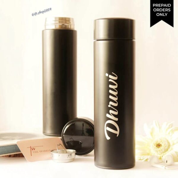 Personalized Stainless Steel Temperature Bottle | Keeps Drinks Hot or Cold for 6-8 Hours – Multiple Colors - Image 3