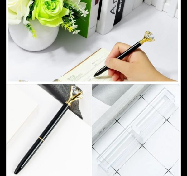 Personalized Diamond Pen | Elegant Custom Design – Ready Same Day at Just Rs. 399 - Image 2