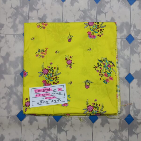 Premium Polo Cotton 2-Piece | Unstitched Fabric with Color & Shrinkage Guarantee – Wholesale Price Rs. 1000 - Image 2