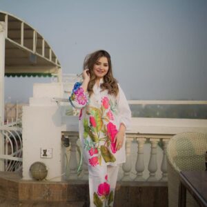 Stylish Printed 2-Piece Outfit – Comfortable and Trendy CRAP Lawn Fabric – Limited Stock!