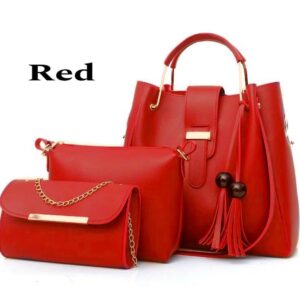 New Arrival 3-Piece Soft Leather Bag Set | Cloud Bag, Wallet & Keychain – 12 Colors Available 10