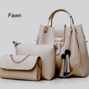 New Arrival 3-Piece Soft Leather Bag Set | Cloud Bag, Wallet & Keychain – 12 Colors Available 8
