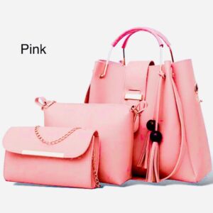 New Arrival 3-Piece Soft Leather Bag Set | Cloud Bag, Wallet & Keychain – 12 Colors Available 2