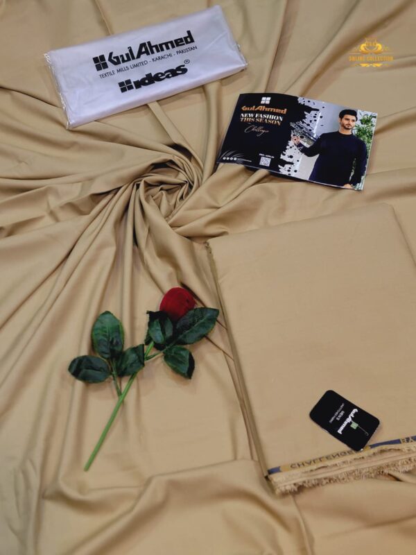 GulAhmed Men’s Vol-02 SS’25 Unstitched Collection – Airjet Wash & Wear Fabric | Pre-Booking Now | Rs. 1899 Only! - Image 3
