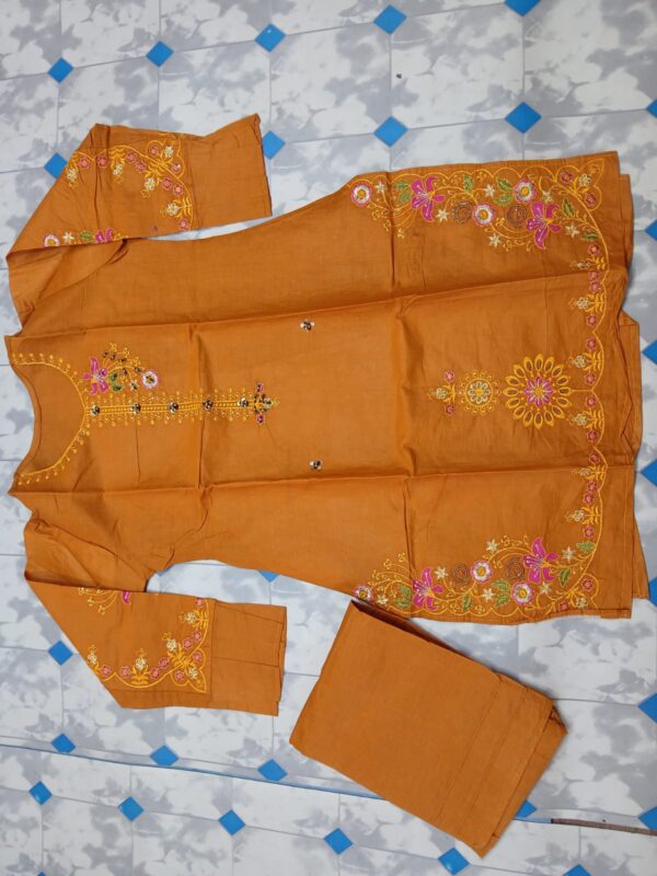 Standard Size Cotton Embroidered Two-Piece – For Quality Lovers - Image 2