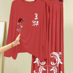 New Cotton Jersey Night Suit – Soft & Comfortable for Women | BuyBuddy 3