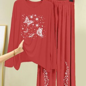 New Cotton Jersey Night Suit – Soft & Comfortable for Women | BuyBuddy 4